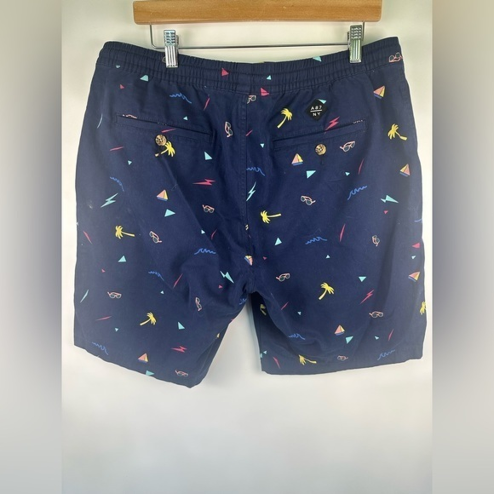 Aeropostale XL Classic Fit Navy Blue Shorts Men's NEW Sunglasses Boats‎ Chino